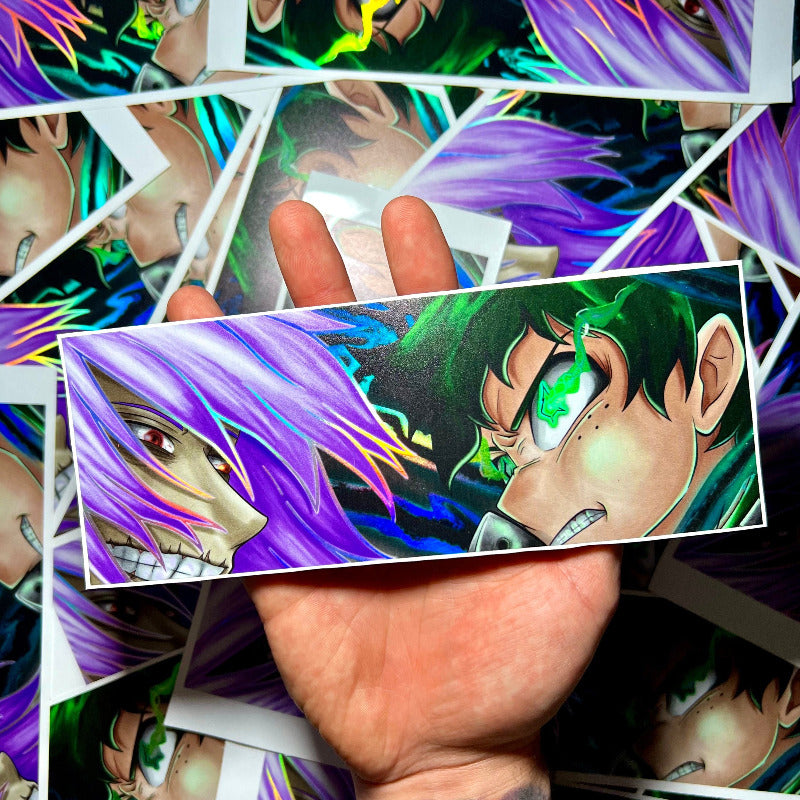 Deku Vs. Shigaraki Slap (Holo)